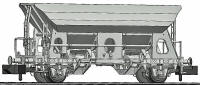 SBB Gotthard Basistunnel EP VI Fleischmann 825209 Container carrier wagon 